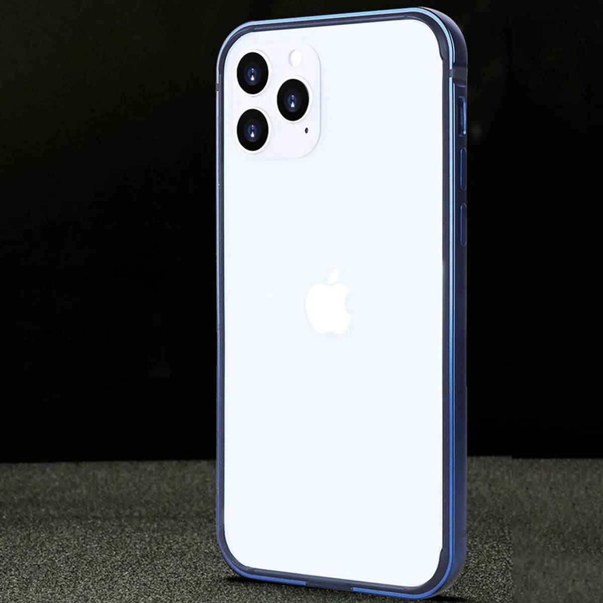 Metal + PC Бампер G-Case The Grand Series для Apple iPhone 12 Pro Max (6.7 ") Синій