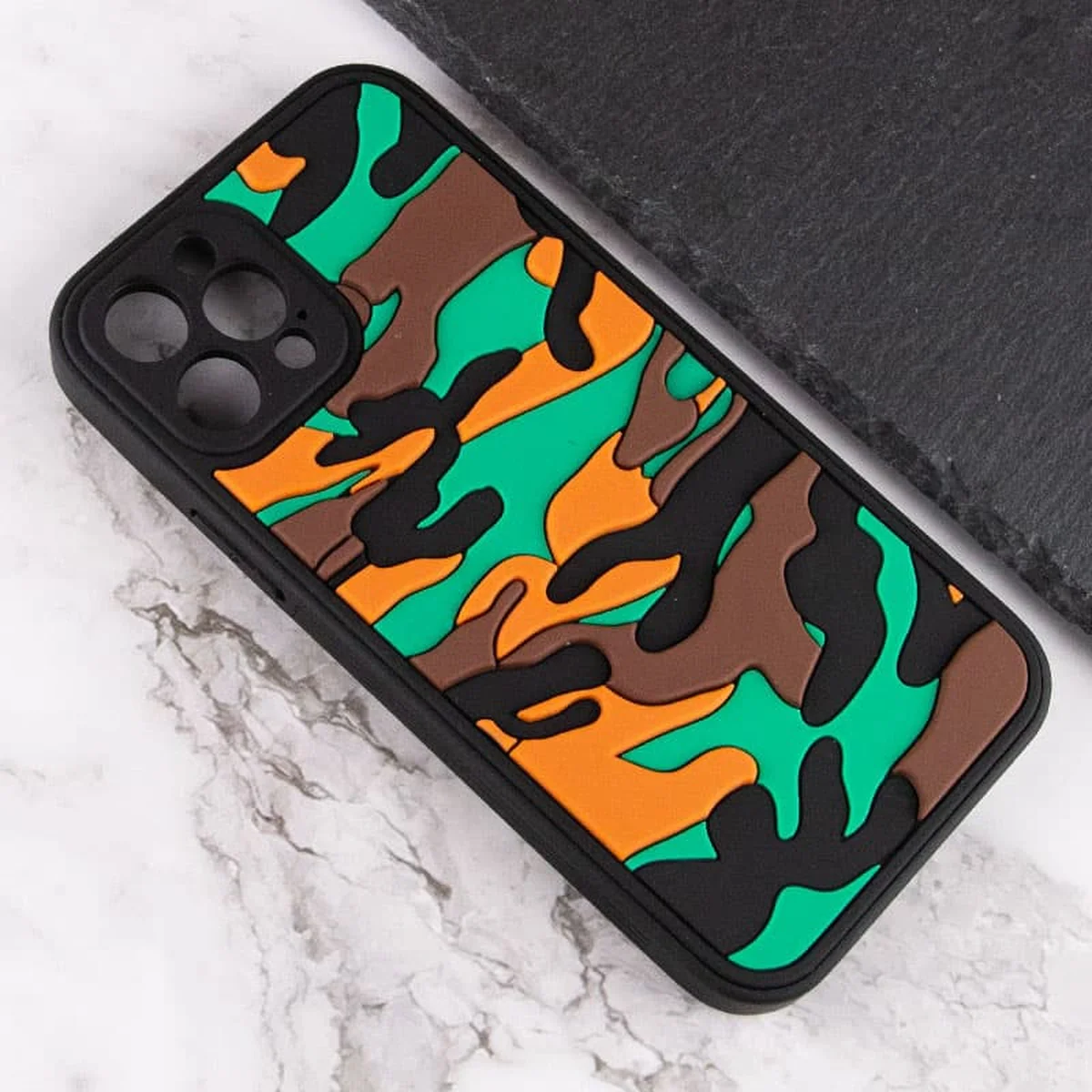 Чехол TPU+PC Army Collection для Apple iPhone 12 Pro Max (6.7") Коричневый