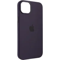 Чехол Silicone case (AAA) full with Magsafe для Apple iPhone 12 Pro Max (6.7") Фиолетовый / Amethyst