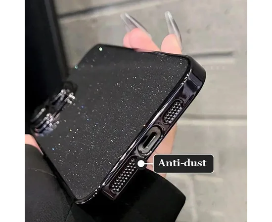 Чехол TPU+PC Glittershine для Apple iPhone 12 Pro Max (6.7") Black