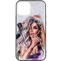TPU+PC чехол Prisma Ladies для Apple iPhone 12 Pro Max (6.7") Purple