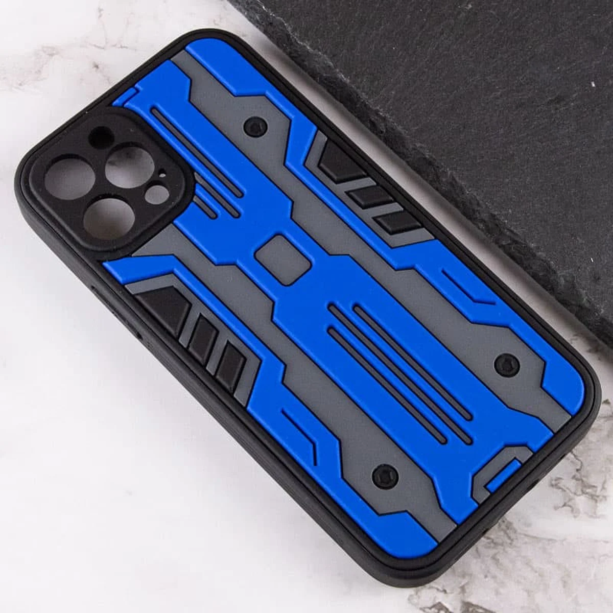 Чехол TPU+PC Optimus для Apple iPhone 12 Pro Max (6.7") Синий