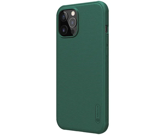 Чехол Nillkin Matte Pro для Apple iPhone 12 Pro Max (6.7") Зеленый / Deep Green