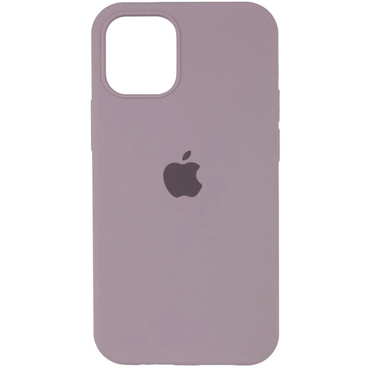 Чехол Silicone Case Full Protective (AA) для Apple iPhone 12 Pro Max (6.7") Серый / Lavender