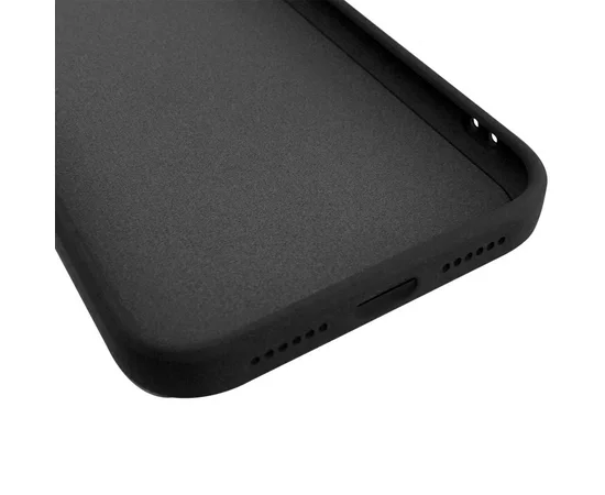 Чехол TPU Candy Ring Full Camera для Apple iPhone 12 Pro Max (6.7") Черный / Black