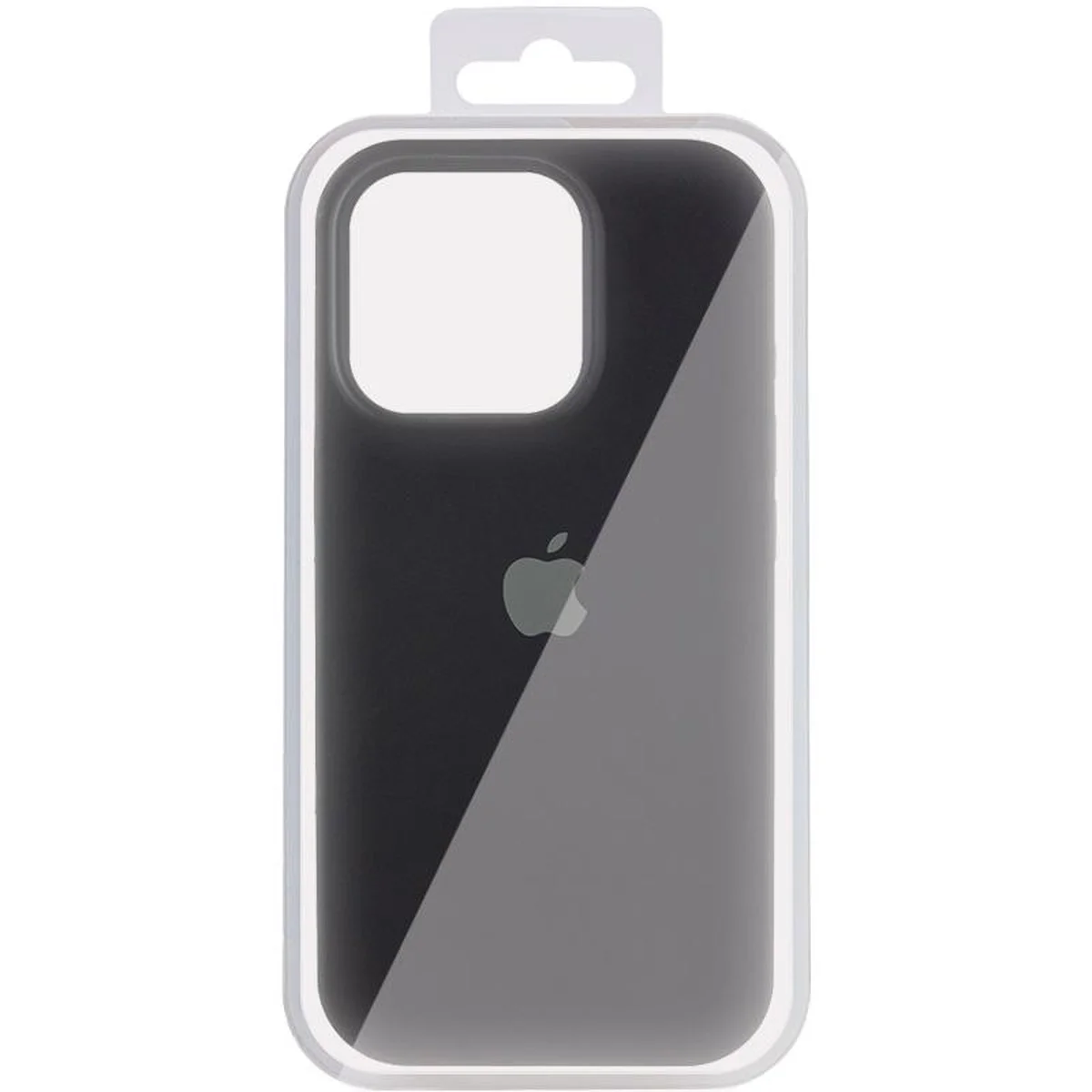 Чехол Silicone Case (AA) Logo with MagSafe для Apple iPhone 12 Pro Max (6.7") Черный / Black