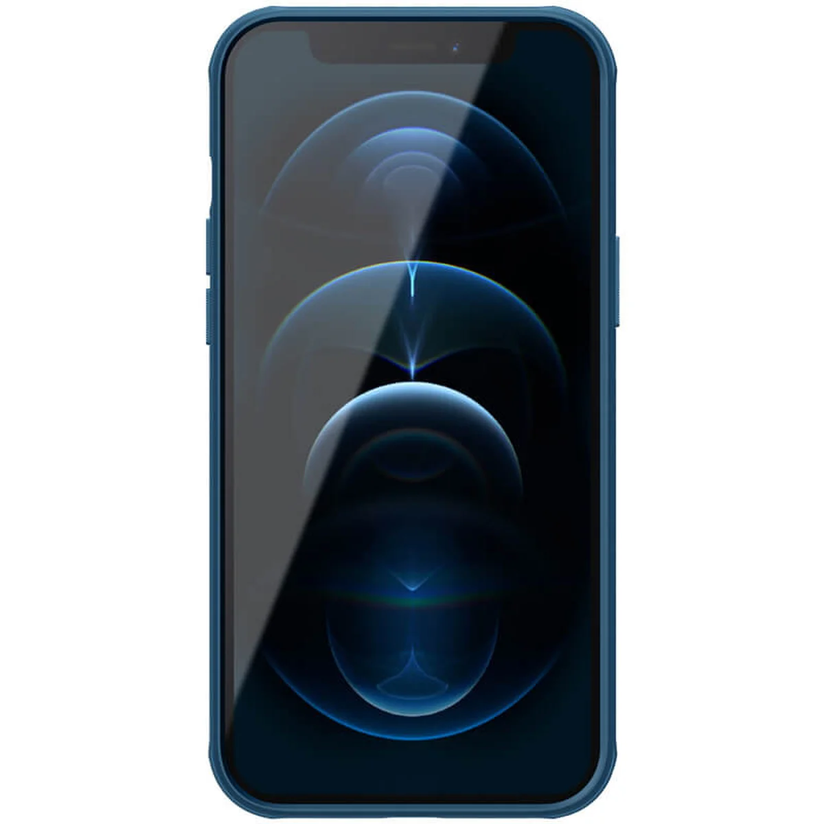 Чехол Nillkin Matte Magnetic Pro для Apple iPhone 12 Pro Max (6.7") Синий / Blue
