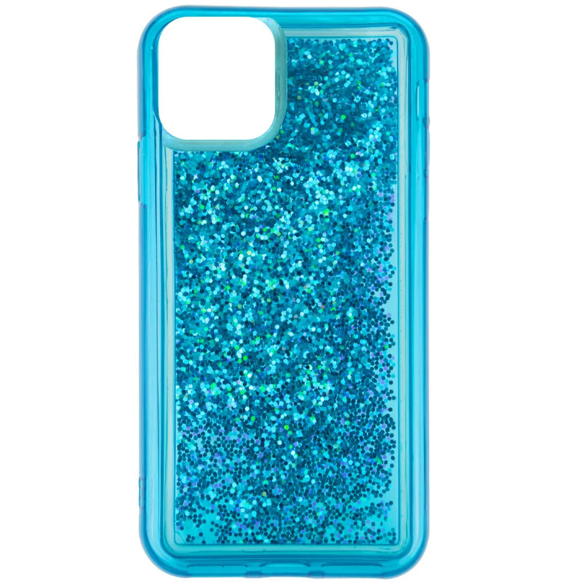 TPU+PC чехол Sparkle (glitter) для Apple iPhone 12 Pro Max (6.7") Синий