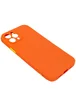 Чехол TPU Square Full Camera для Apple iPhone 12 Pro Max (6.7") Оранжевый