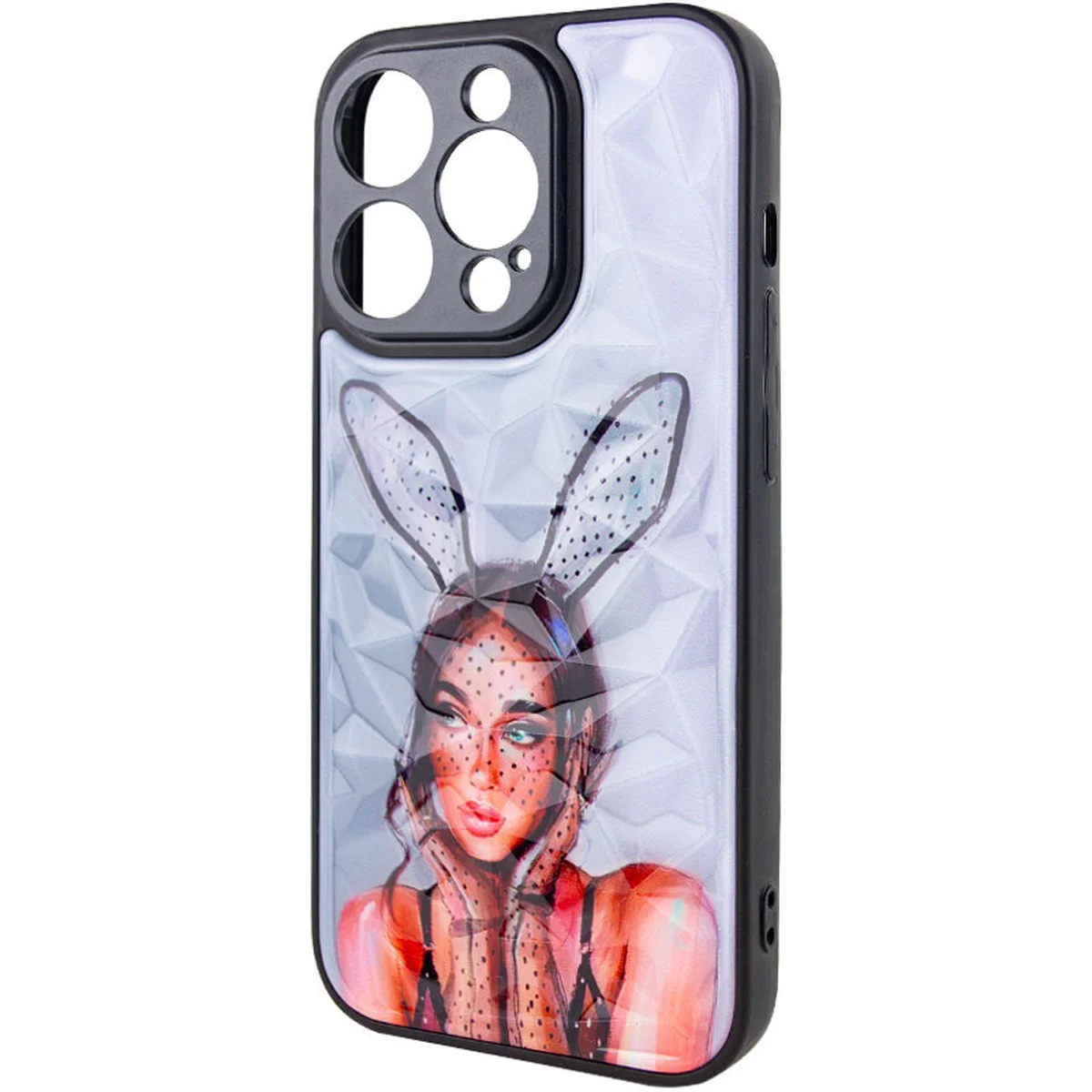 TPU+PC чехол Prisma Ladies для Apple iPhone 12 Pro Max (6.7") Rabbit