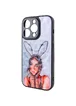 TPU+PC чехол Prisma Ladies для Apple iPhone 12 Pro Max (6.7") Rabbit