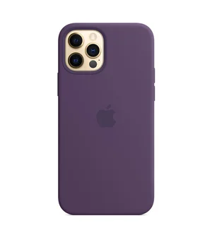 Чехол Silicone Case Full Protective (AA) для Apple iPhone 12 Pro Max (6.7") Фиолетовый / Amethyst