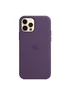 Чехол Silicone Case Full Protective (AA) для Apple iPhone 12 Pro Max (6.7") Фиолетовый / Amethyst