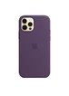 Чехол Silicone Case Full Protective (AA) для Apple iPhone 12 Pro Max (6.7") Фиолетовый / Amethyst