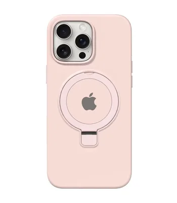 Чохол Silicone Case Full Protective with Ring для Apple iPhone 12 Pro Max (6.7") Pink