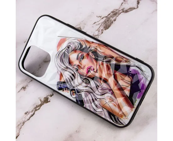TPU+PC чехол Prisma Ladies для Apple iPhone 12 Pro Max (6.7") Purple