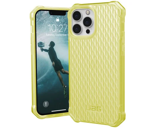 Чехол TPU UAG ESSENTIAL Armor для Apple iPhone 12 Pro Max (6.7") Желтый