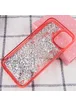 TPU+PC чехол Sparkle (glitter) для Apple iPhone 12 Pro Max (6.7") Красный