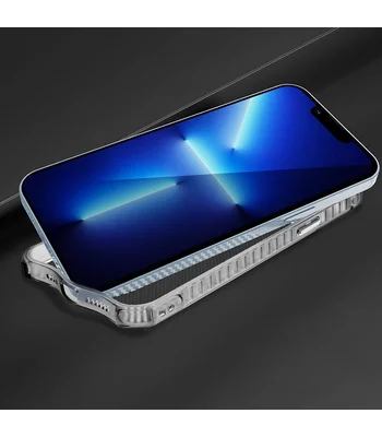 Чохол TPU Ease Carbon для Apple iPhone 12 Pro Max (6.7") Чорний / Прозорий