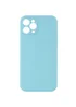 Силіконовий чохол Candy Full Camera для Apple iPhone 12 Pro Max (6.7 ") Бірюзовий / Turquoise