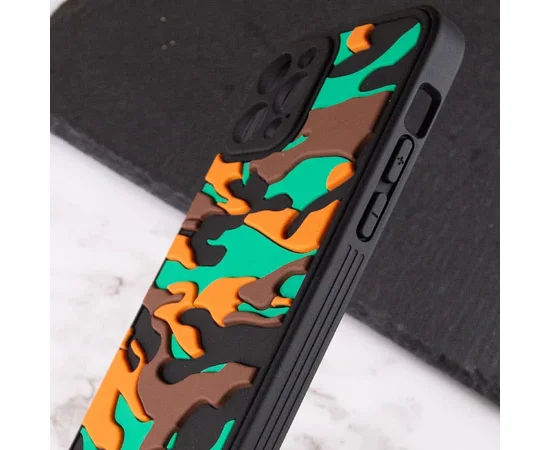 Чохол TPU+PC Army Collection для Apple iPhone 12 Pro Max (6.7") Коричневий