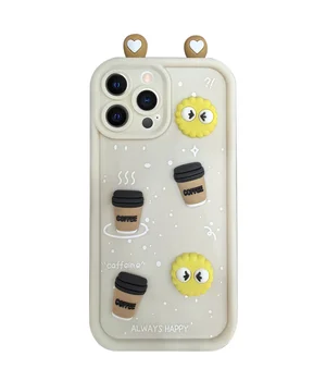 Чохол TPU Toys Case with Ears для Apple iPhone 12 Pro Max (6.7") Sand