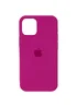 Чохол Silicone Case Full Protective (AA) для Apple iPhone 12 Pro Max (6.7 ") Малиновий / Dragon Fruit