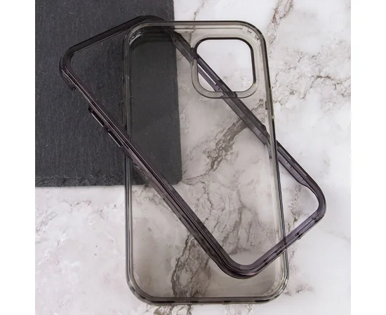 Чехол TPU+PC Full Body с защитой 360 для Apple iPhone 12 Pro Max (6.7") Черный