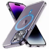 Чехол TPU+PC Colorful with MagSafe для Apple iPhone 12 Pro Max (6.7") Blue