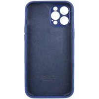 Чохол Silicone Case Full Camera Protective (AA) для Apple iPhone 12 Pro Max (6.7 ") Синій / Deep navy
