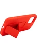 Чехол Silicone Case Hand Holder для Apple iPhone 12 Pro Max (6.7") Красный / Red