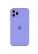 Чохол Silicone Case Full Camera Protective (AA) для Apple iPhone 12 Pro Max (6.7 ") Бузковий / Dasheen