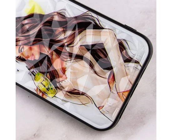 TPU+PC чехол Prisma Ladies для Apple iPhone 12 Pro Max (6.7") Yellow