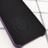 Шкіряний чохол AHIMSA PU Leather Case (A) для Apple iPhone 12 Pro Max (6.7 ") Фіолетовий