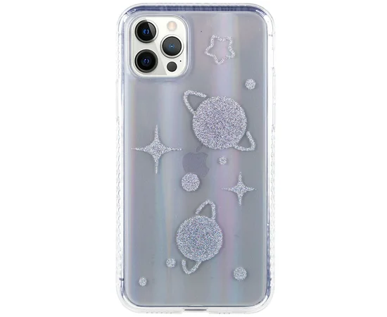TPU + Glass чохол Aurora Space для Apple iPhone 12 Pro Max (6.7 ") Планети