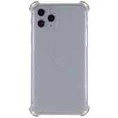 TPU чохол GETMAN Ease logo посилені кути для Apple iPhone 12 Pro Max (6.7") Сірий (прозорий)