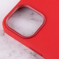 Чехол Silicone case (AAA) full with Magsafe and Animation для Apple iPhone 12 Pro Max (6.7") Красный / Red