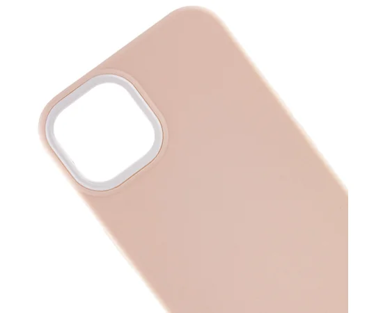 Чехол TPU+PC Bichromatic для Apple iPhone 12 Pro Max (6.7") Grey-beige / White