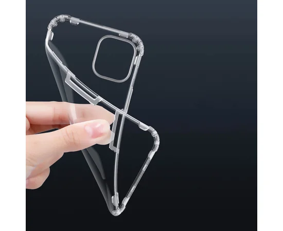 TPU чехол Nillkin Nature Series для Apple iPhone 12 Pro Max (6.7") Бесцветный (прозрачный)