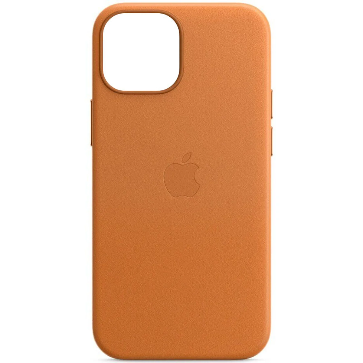 Кожаный чехол Leather Case (AA Plus) with MagSafe для Apple iPhone 12 Pro Max (6.7") Golden Brown