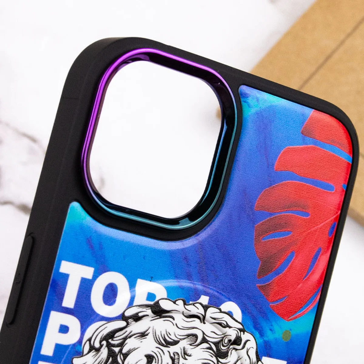 TPU+PC чехол Funny pictures with MagSafe для Apple iPhone 12 Pro Max (6.7") David