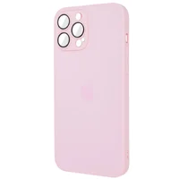 Чехол TPU+Glass Sapphire matte case для Apple iPhone 12 Pro Max (6.7") Chanel Pink