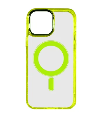 Чехол TPU Iris with MagSafe для Apple iPhone 12 Pro Max (6.7") Желтый