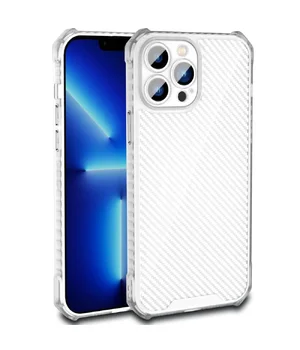 Чехол TPU Ease Carbon color series для Apple iPhone 12 Pro Max (6.7") Матовый / Прозрачный