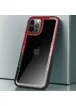 TPU+PC чехол G-Case Shock Crystal для Apple iPhone 12 Pro Max (6.7") Черный / Красный