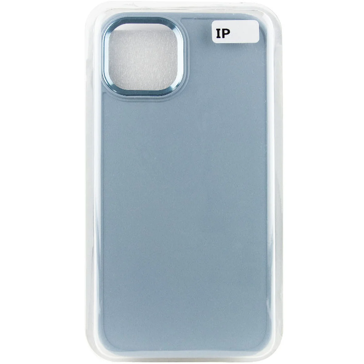 TPU чехол Bonbon Metal Style для Apple iPhone 12 Pro Max (6.7") Голубой / Mist blue