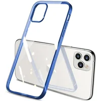TPU чехол G-Case Shiny Series для Apple iPhone 12 Pro Max (6.7") Синий