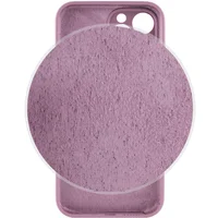 Чехол Silicone Case Lakshmi Square Full Camera для Apple iPhone 12 Pro Max (6.7") Лиловый / Lilac Pride