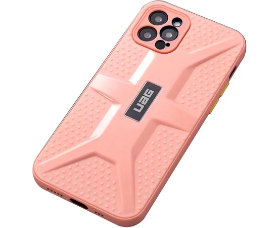 Чехол TPU+PC UAG для Apple iPhone 12 Pro Max (6.7") Розовый
