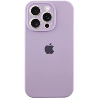 Чехол Silicone Case Full Camera Protective (AA) для Apple iPhone 12 Pro Max (6.7") Сиреневый / Lilac / PVH